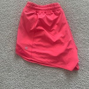 Lululemon pink hottie hot shorts